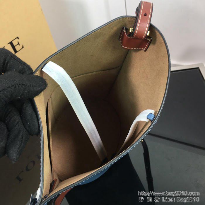 LOEWE羅意威 原單五金 最新geta水桶包 簡單時尚 百搭肩背包 3040  jdl1129